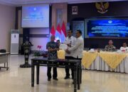 Peningkatan Pelayanan, Kalapas Pasir Pangarayan Tandatangani MoU di Kanwil Ditjenpas Riau