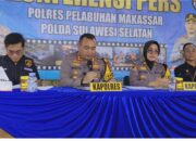 Polres Pelabuhan Makassar Amankan Alat Pemanen Padi Diduga Ilegal ke Surabaya