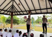 Sat Lantas Polres Kuansing Gelar Giat Polsanak di Taman Lalu Lintas Bersama TK Mutiara Bunda Jake