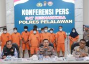 27 Tersangka Jaringan Pengedar Ganja Diamankan Satnarkoba Polres Pelalawan Dalam 1 Bulan