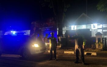 Polres Kuansing Razia Balap Liar dan Knalpot Brong di Taluk Kuantan