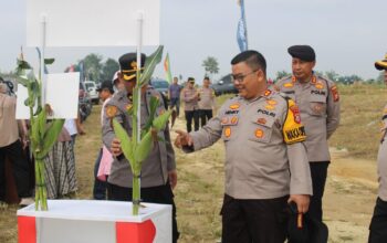 Gerakan Menanam Jagung Pipil Bersama Polri di Pekanbaru, Dukung Swasembada Pangan