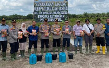 Sinergitas Polri dan PT. Darmali Jaya Lestari Wujudkan Ketahanan Pangan