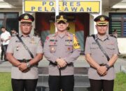 Kapolres Pelalawan Pimpin Upacara Serah Terima Jabatan Kabag Ops Polres Pelalawan