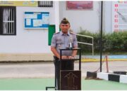 Pimpin Apel Pagi Perdana, Plt. Karutan Siak Ajak Jajaran Saling Bersinergi dalam Melaksanakan Tugas