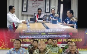 Tingkatkan Keamanan dan Kewaspadaan Jelang Bulan Ramadhan, Lapas Pekanbaru Ikuti Penguatan dari Kepala Kanwil Ditjenpas Riau