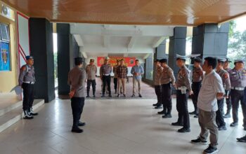 Polres Kuansing Gelar Apel Kompi Siaga Ton II Untuk Antisipasi Kamtibmas
