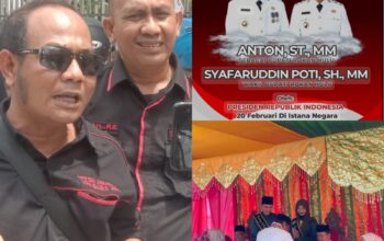 DPP Sekjen LSM Bara Api Mengucapkan Selamat Atas Pelantikan Anton, ST.,MM dan Wakil Bupati Syafaruddin Poti, SH.,MH Pemimpin Baru Rokan Hulu