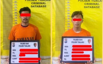 Kolaborasi Tim Reskrim Polsek Tualang Bersama Tim Reskrim Polres Sawalunto Dan Polres Solok Kota, Pelaku Penggelapan Dan Penadah Sepeda Motor Di Bekuk