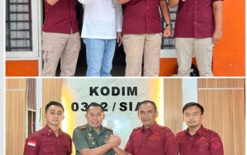 Tingkatkan Kesiapsiagaan, Rutan Siak lakukan Koordinasi dengan BPBD Kabupaten Siak dan Kodim 0322/Siak