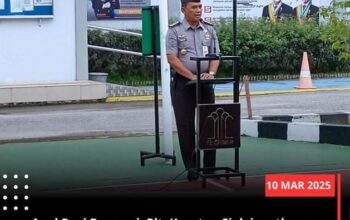 Apel Pagi Pegawai, Plt. Karutan Siak ingatkan Komitmen Jajaran wujudkan WBK dan WBBM