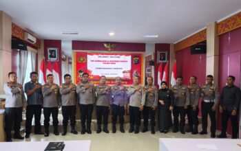 Polres Rokan Hulu Gelar Sosialisasi Dan Asistensi PEKPPP Bersama Tim Polda Riau