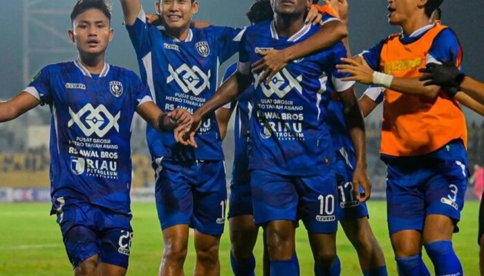 Catatan PSPS Musim 2024-2025, Lakoni 23 Laga dan Cetak 33 Gol