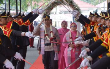 Rangkaian Acara Pisah Sambut Kapolres Kampar Berlangsung Khidmat dan Haru