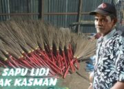 Produksi Sapu lidi pak Kasman ,salah satu home industri yang tetap menjaga kwalitas