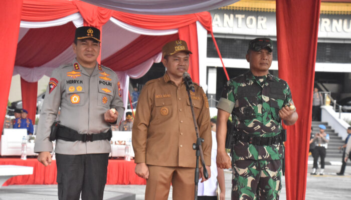 Danrem 031/WB Hadiri Apel Kesiapsiagaan Jambore Karhutla Tahun 2025