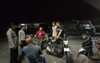 Polsek Pangean Laksanakan Patroli KRYD Cegah Tindak Pidana Curat, Curas, dan Curanmor