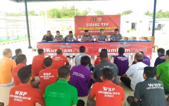 Sidang TPP Lapas Narkotika Rumbai Pilih Tamping Terbaik