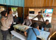 Sat Binmas Polres Kuansing Berihimbauan OPS Pekat di Kecamatan Kuantan Tengah