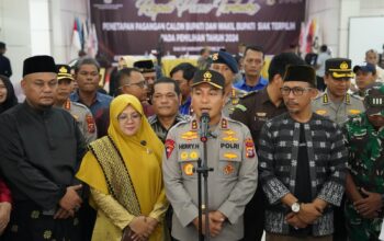 Rapat Pleno Terbuka Penetapan Bupati Dan Wakil Bupati Terpilih Pilkada Siak 2024 Berlangsung Aman Dan Kondusif