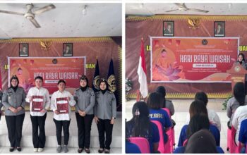 Penuhi Hak Warga Binaan, Lapas Perempuan Pekanbaru Berikan Remisi Khusus Waisak