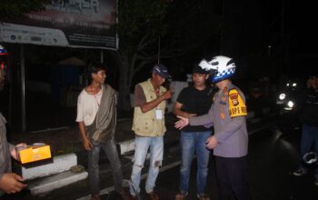 Kapolres Bengkalis Pimpin Langsung Patroli Anti premanisme di Seputar Wilayah Hukum Polres Bengkalis