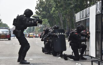 Dilatih Intensif Dansat Brimob, Polda Riau Bentuk Tim Khusus Anti Kejahatan Jalanan