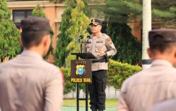 Polres Siak Gelar Upacara Hari Kebangkitan Nasional 2025, Kapolres Ajak Personel Bangkitkan Semangat Pengabdian