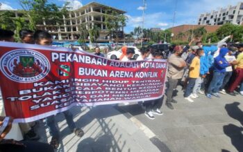 Khawatir kongres HMI Rusuh seperti tahun 2015. Pemuda dan Mahasiswa dari sejumlah universitas tolak kongres HMI 34 di kota Pekanbaru