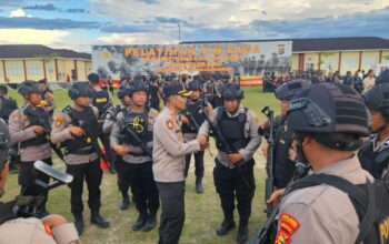 Kapolres Kampar Beri Semangat Tim RAGA Polda Riau: Profesionalitas dan Keadilan dalam Menjaga Kamtibmas