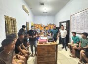 Kapolres Pelalawan Turun Kelapangan Lerai Aksi Tawuran Antar Pemuda di Kelurahan Pangkalan Kerinci