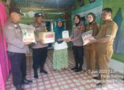 Kapolres Kampar Salurkan Bantuan Sembako, Wujud Kepedulian di Tengah Masyarakat