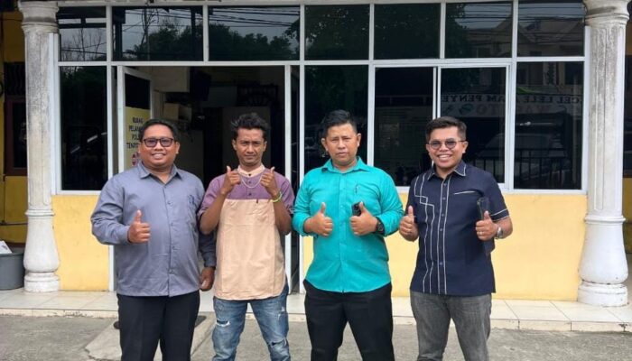 Jhon Simber, SH., Kuasa Hukum Sugiantoro Apresiasi Kinerja Polsek Tenayan Raya Yang Berkerja Secara Profesional