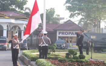 Polres Pelalawan Peringati Hari Kemerdekaan RI Ke- 80