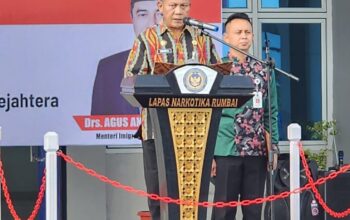 Lapas Narkotika Rumbai Gelar Upacara Peringatan HUT RI ke-80