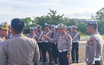 Polda Riau Imbau Pengemudi Angkutan Barang Patuhi Pembatasan Operasional Selama Pacu Jalur