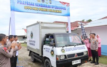 Launching Dapur Satuan Pelayanan Pemenuhan Gizi (SPPG) Makan Bergizi Gratis (MBG) Polres Pelalawan