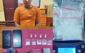 Warga Indrapuri Ditangkap Polisi, 10.55 Gram Sabu-sabu ikut Diamankan!