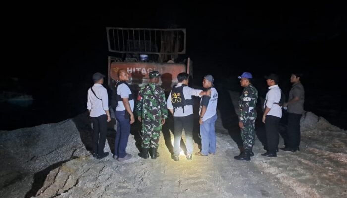 Tidak Henti-hentinya, Satreskrim Polres Kampar Bersama TNI Razia Galian C Ilegal