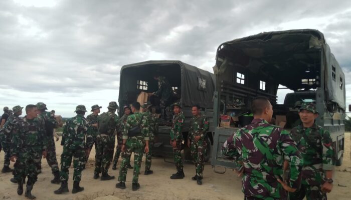 TNI Lanjutkan Penataan dan Penguatan Pos Kotis TNTN, Kokohkan Kehadiran Sebagai Garda Terdepan untuk Kepentingan Masyarakat