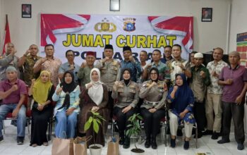 Polresta Pekanbaru Gelar Jumat Curhat, Wadah Aspirasi Masyarakat Kecamatan Senapelan