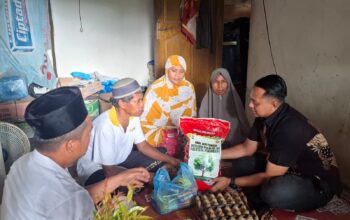 Sat Intelkam Polresta Pekanbaru Salurkan Bansos dan Laksanakan Green Policing dalam Rangka HUT ke-80 Intelkam Polri
