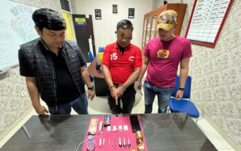 Satresnarkoba Polres Rohul Grebek Pengedar Narkoba di Ujungbatu, Gagalkan Transaksi 20,46 Gram Sabu