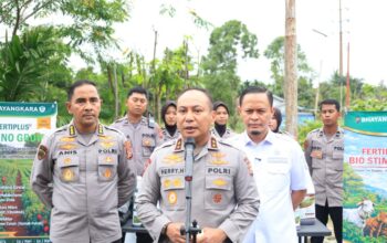 Kapolda Riau Resmikan Program “Tabung Harmoni Hijau” 