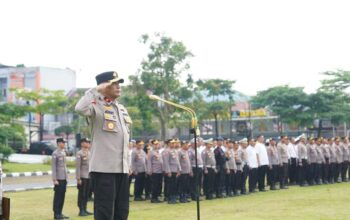 Apel Terakhir Wakapolda Riau, Brigjen Jossy Sampaikan Pesan Perpisahan