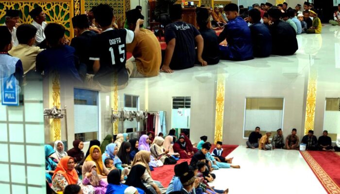 Yayasan Tanjak Bertuah Ikuti Peringatan Isra’ Mi’raj Nabi Muhammad SAW di Mushola Nurul Jannah