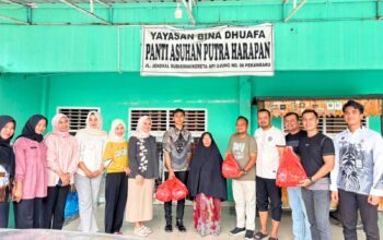 WUJUD KEPEDULIAN SOSIAL, LAPAS BANGKINANG GELAR BAKTI SOSIAL DI PANTI ASUHAN PUTRA HARAPAN