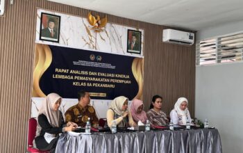 Lapas Perempuan Kelas IIA Pekanbaru Gelar Rapat Analisis dan Evaluasi Kinerja