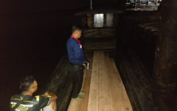 Satpolairud Polres Siak Ungkap Kasus Ilegal Logging di Perairan Mengkapan, Satu Tersangka Diamankan