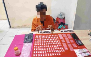 Satnarkoba Polres Kampar Ringkus Pengedar Sabu di Kampa, 132 Paket Diamankan!